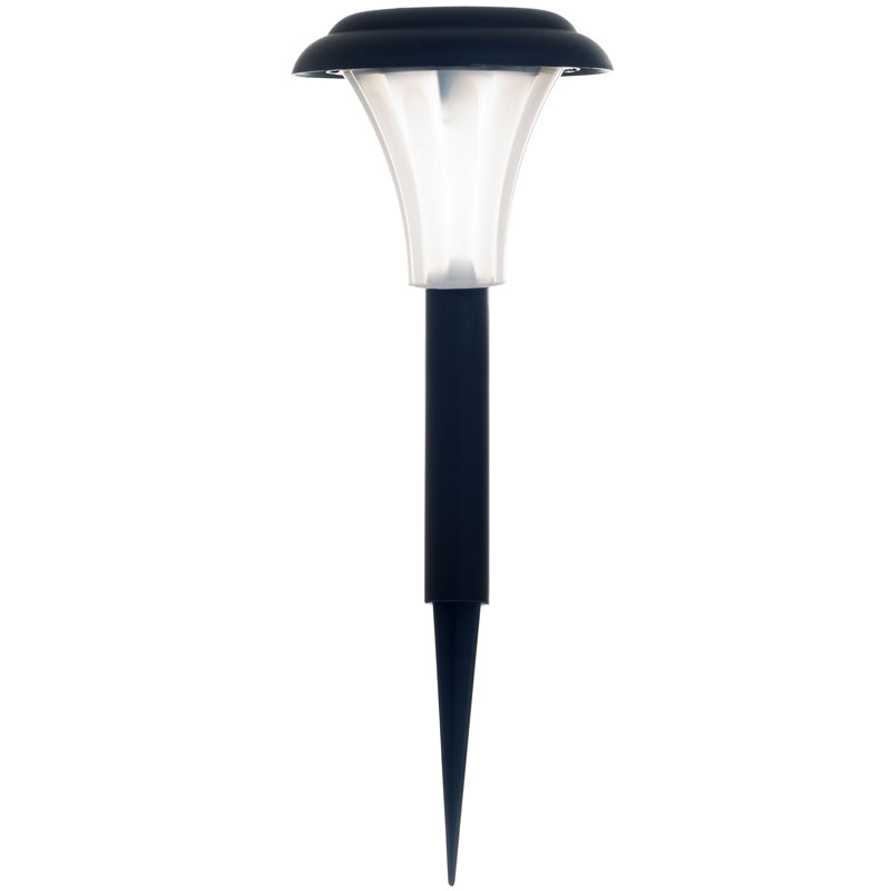 Solar Matte Black Solar Powered Integrated LED Pathway Light Pack