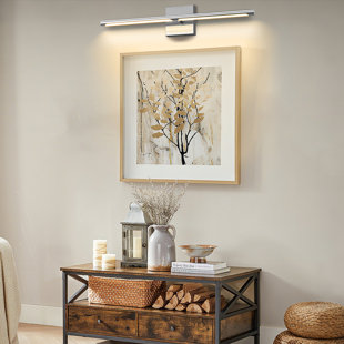 Barre d'éclairage de salle de bain à DEL 24 W à intensité variable 24 W avec lumière chaude 3500K