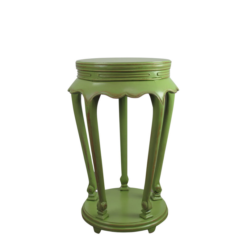 Asian Classic Solid Wood End Table