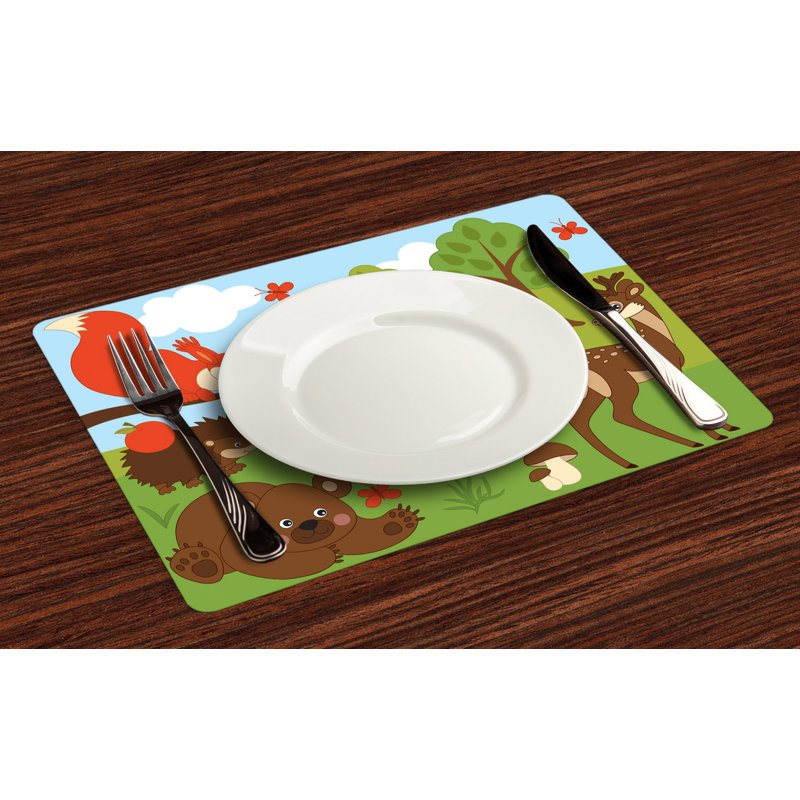 Polyester Kids Rectangle Placemat