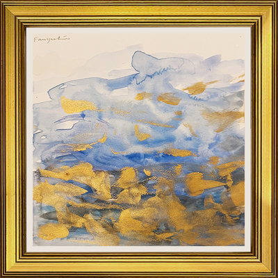 Muse The Touch of Ocean No.4 by Fanyu Lin - Single Picture Frame Painting