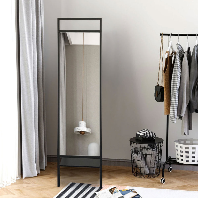 Lontrell Coat Rack with Mirror
