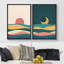 Desert Sun & Crescent Moon-92285578-92285582