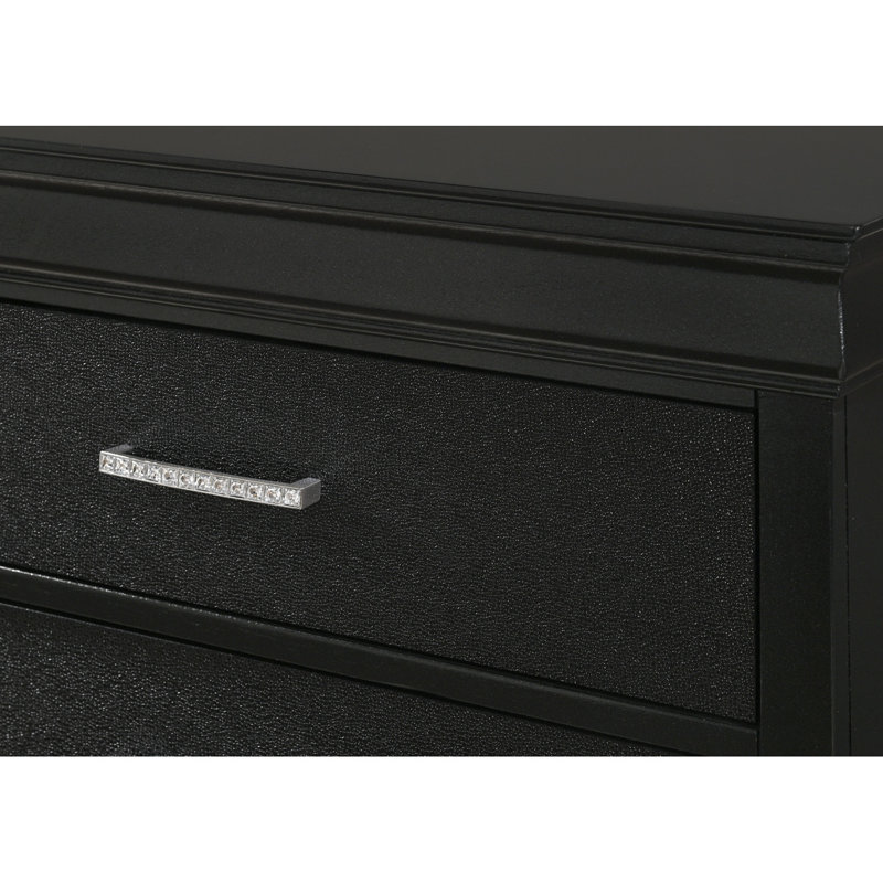Amalia - Commode, Noir, noir, noir, noir