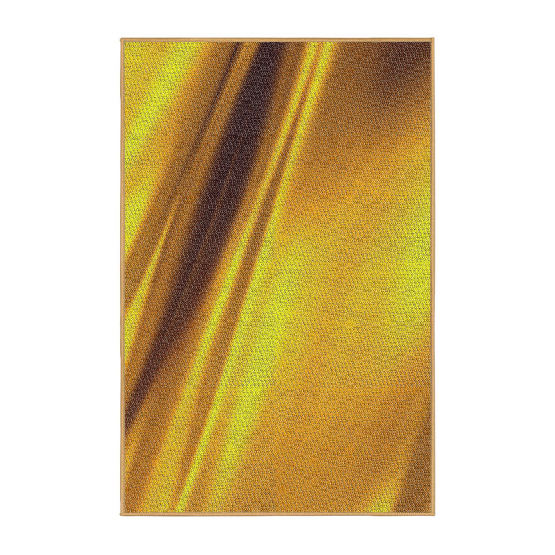 Tapis jaune, Rectangle 5 pi x 7 pi