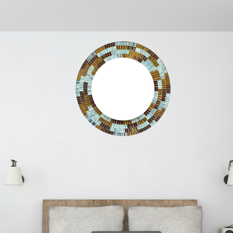 Miroir mural Zorigs, Brun