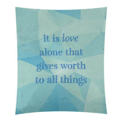 Tapisserie en polyester en faux gemme love quot