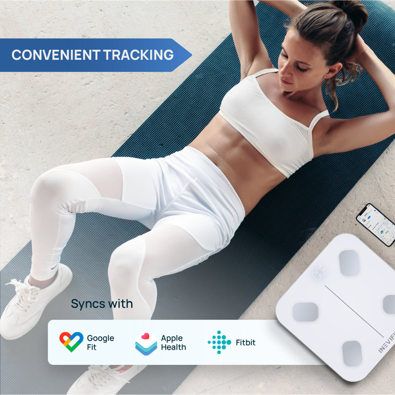 INEVIFIT Smart Digital Body Analysis Scale, White