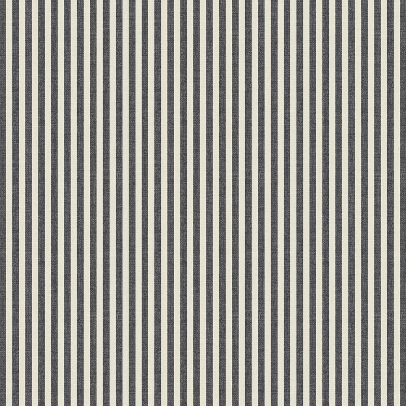 Stoffer Home x Cloth and Co. Thelma Settee, Jane Stripe Carbon