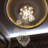 W31.5" X H110" Raindrop Crystal Chandelier Flush Mount Ceiling Light 