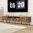 Mid-Century TV Stand for TVs up to 85" with 2 Cabinets, 2 Open Shelves and Cable Management-55431616