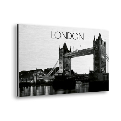 London Tower Bridge - No Frame Print on Metal