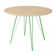 Williams Round Metal Base Dining Table