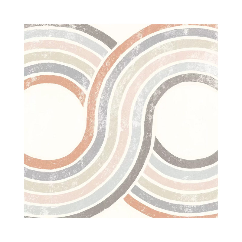 Over The Rainbow II by Moira Hershey - Wrapped Canvas Gallery-Wrapped Canvas Giclée, 30.48 cm H x 30.48 cm W