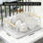 White Dish Racks for Kitchen Counter Drying Rack Kitchen