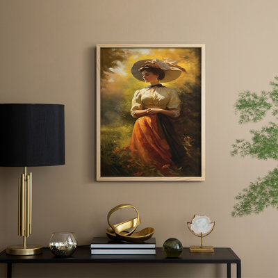 WOMEN Series CMLXXX Framed Print - Solid Wood