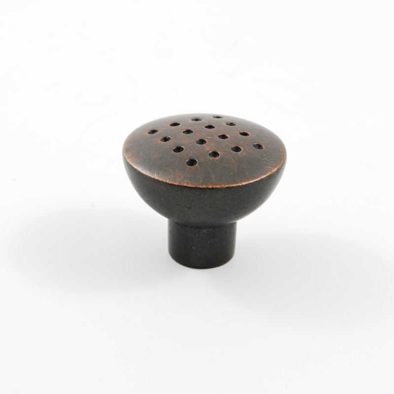 Mushroom Knob, Venetian Bronze, 1 1/4"