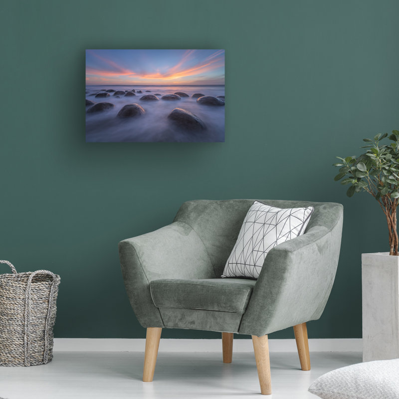 Art sur toile, "Balle d'avril", H 12 po x l 19 po