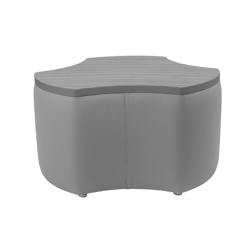 Table de repose-pieds revêtue Pro Series de 18 po de hauteur, Gris clair