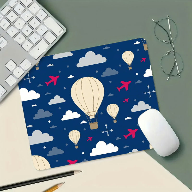 Tapis de souris 11,81 po x 27,56 po Night Sky Air Diatom Mud Mouse