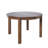 Pritchard Modern Transitional 65 Inch Round to Oval Extension Dining Table