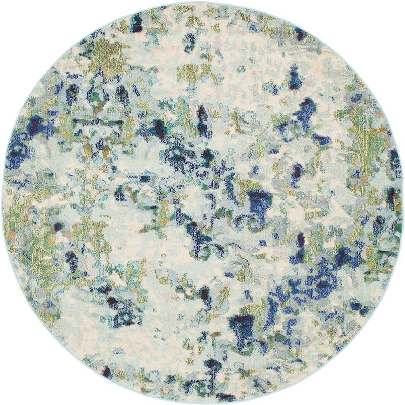Patrocinia Abstract Indoor Rug, Round 6'