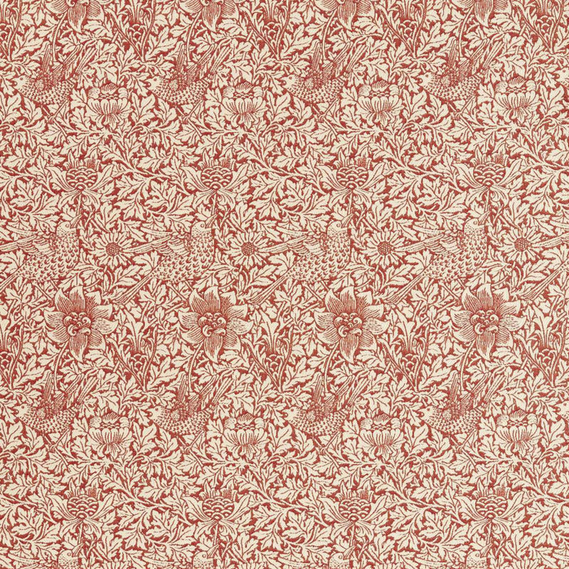 Bird & Anemone Weave, Rose