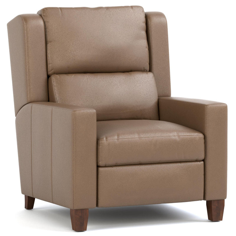 Woodlands Track Arm Manual Recliner, Power - Push Button, Selvano Granite