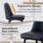 Bar Stools Set of 2,Counter Height Bar Stools with Back,Modern Faux Leather Kitchen Stools-899347619-899347618