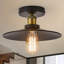 26cm Industrial Aluminum Flush Mount