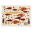 One-of-a-Kind 2'1"x3'1'' New Age Area Rug in Ivory/Red/Gold