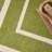 Carbie Abstract Machine Woven Chenille Indoor/Outdoor Area Rug in Green-584614508
