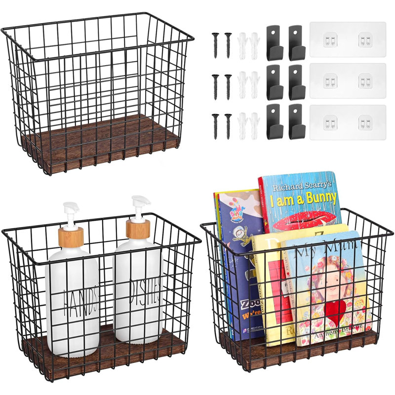 Large And Diversified Metal Basket Frame
