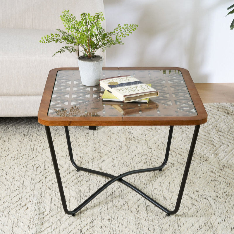 Table basse carrée