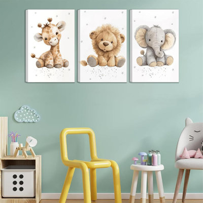 3 Piece Wrapped Canvas Print