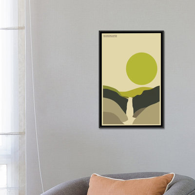 Yellowstone, impression sur toile tendue