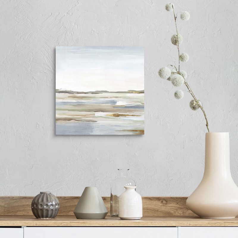 «Vastness II» par Eva Watts - reproduction d'art, Toile tendue, H 12 po x l 12 po, Sans cadre