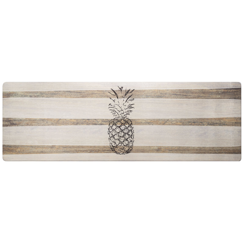 Water Resistant Anti-Fatigue Non-Skid Kitchen Mat, Runner 1'5.5" x 4'7"