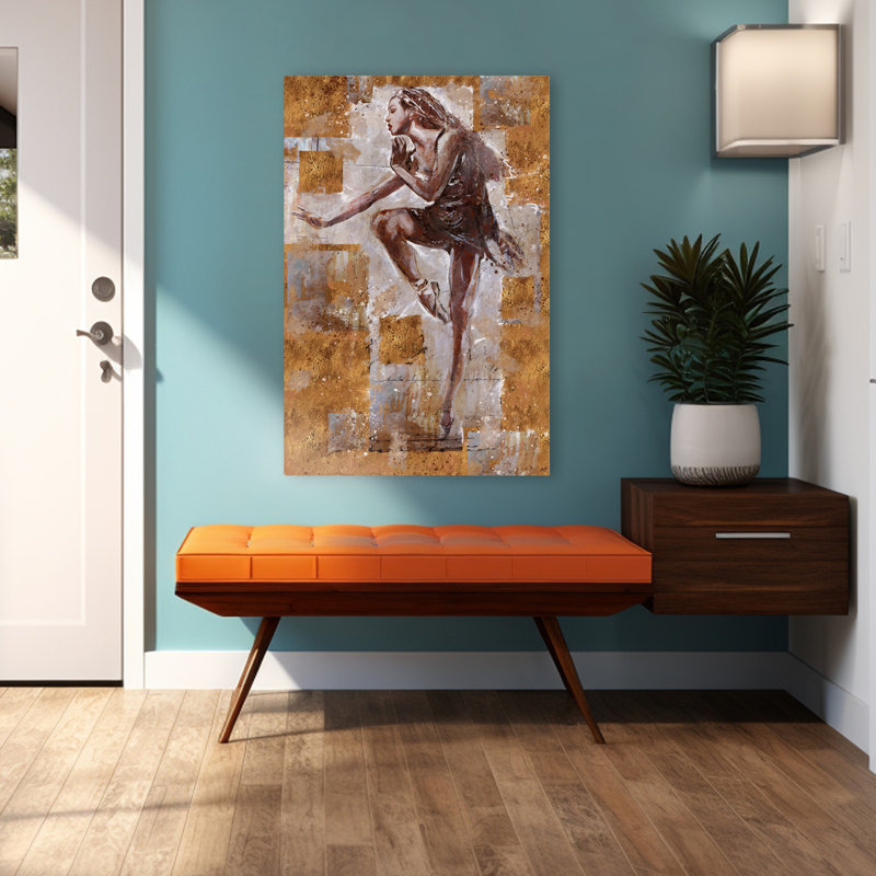 Danseuse de jazz n ° 1, H 48 po x l 32 po