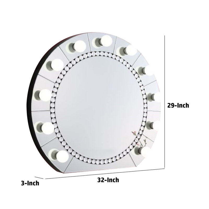 Miroir décoratif lumineux