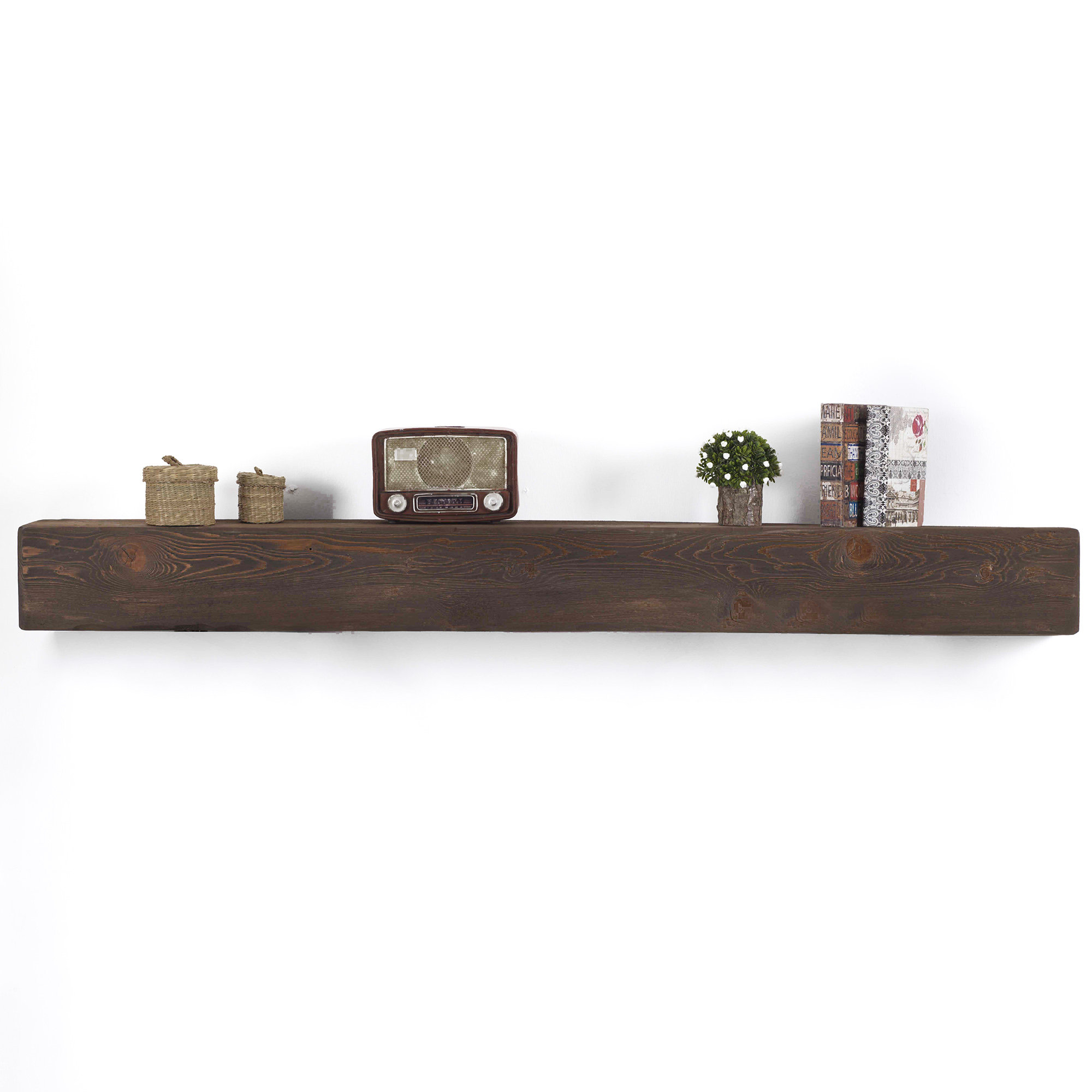 Ayansh 2 Piece Alder Floating Shelf