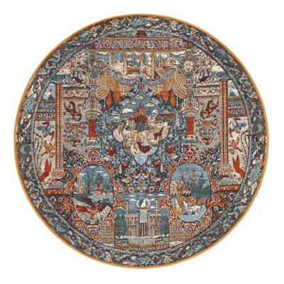 Indoor/Outdoor Traditional Area Rug