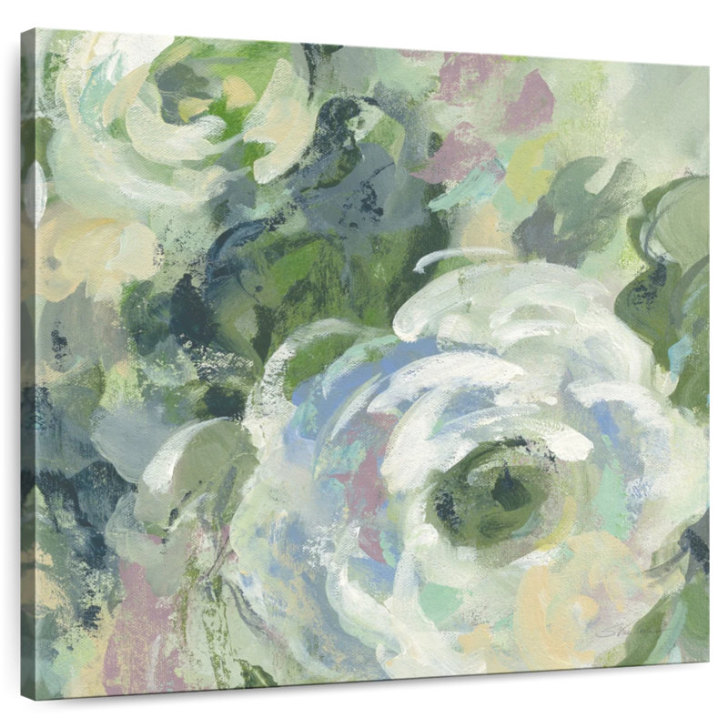 Sage And Lavender Peonies I Light, 20" H x 20" W