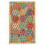 Tapis orange unique 3 pi 10 po x 6 pi 1 po Cannelburg