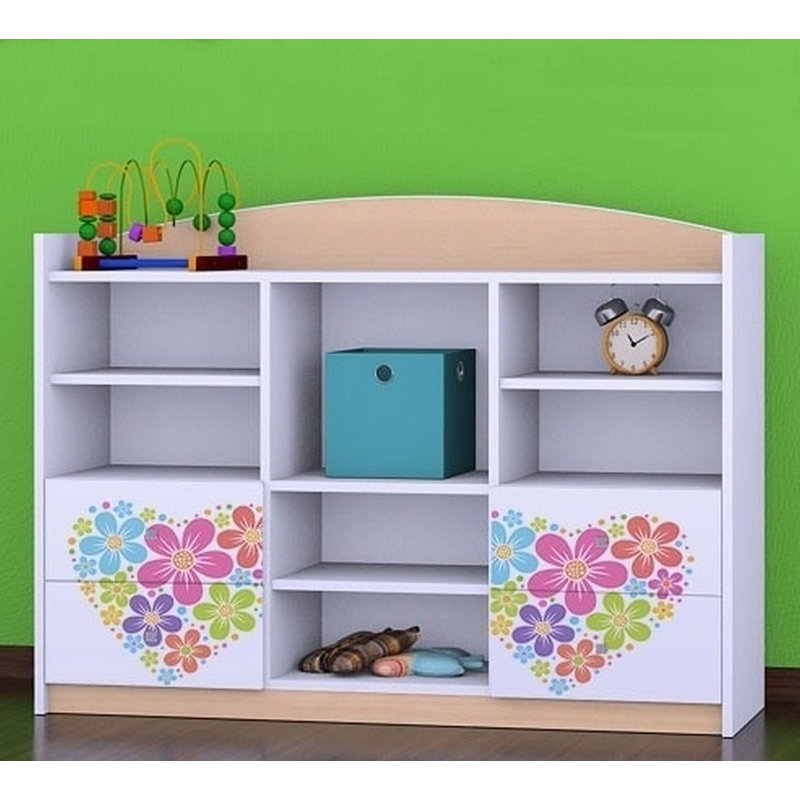 Helen 92cm H X 129cm W Kids Cube, Bright Pear