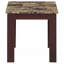 Ensemble de 3 tables basses brunes