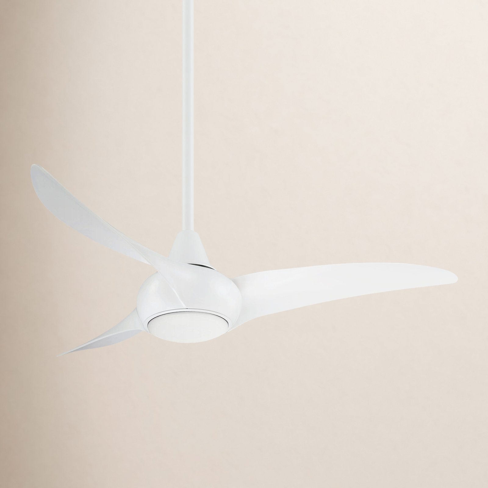 44" Ceiling Fan with LED Light Kit, White
