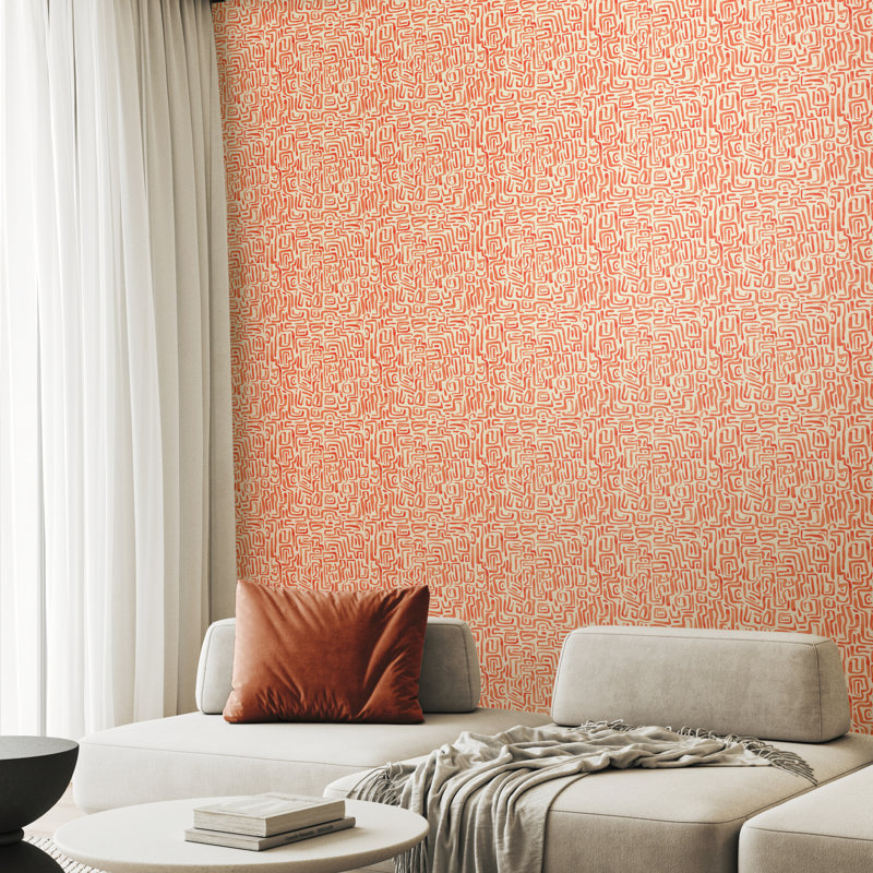 Maze Squiggle , Orange