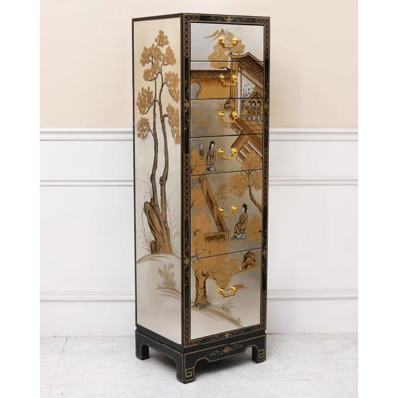 Nouveau meuble décoratif en bois massif de style chinois