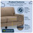 Serta Palisades Track Arm Sofa, Easy Care Fabric, Soft Pillow Back, Pocket Coil Seat Cushions-21687329-125119069
